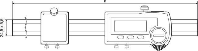 Produktbild Mahr Digitaler Universal-Messschieber Multimar 25 EWR