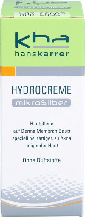 Hans Karrer Hydrocreme Mikrosilber bei normaler bis fettiger Haut, 30 ml Creme (Körpercreme, 30 ml)