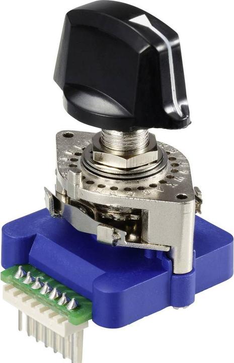 Actual product image Tru Components TC-12830248 Drehschalter 5 V/DC, 25 V/AC, 50 V/AC 0.5 A 1 x 30