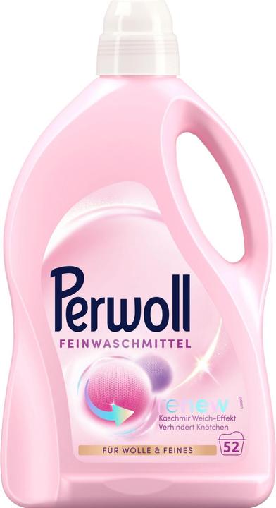 Perwoll Renew Flüssig Wolle & Feines (52 Waschgänge, Flasche)
