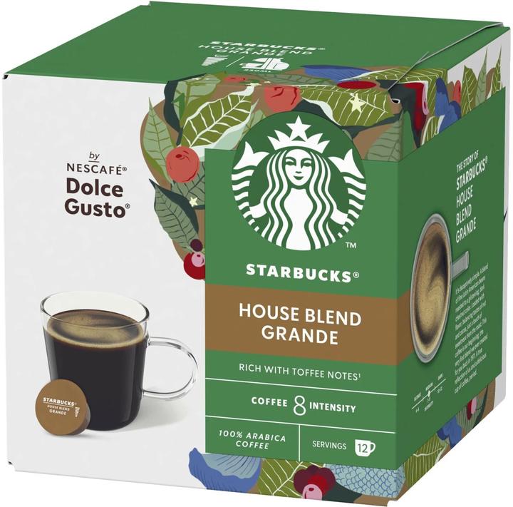 Produktbild Starbucks House Blend Grande by Nescafé Dolce Gusto Medium Roast (12 x Port.)