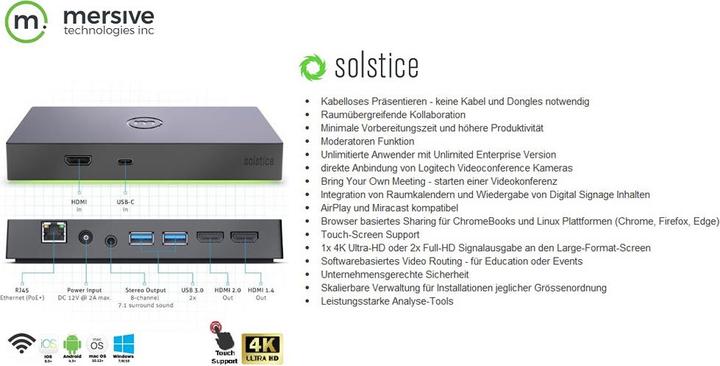 Actual product image mersive Solstice Pod Gen3 SGE (3 years) (HDMI 2.0, HDMI 1.4b)