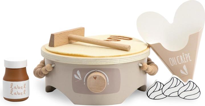Actual product image Label Label Crêpes-Maschine – Nougat