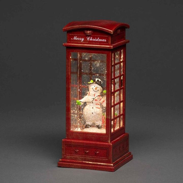 Image du produit Konstsmide Cabine téléphonique avec bonhomme de neige