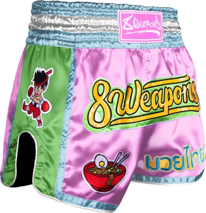 Actual product image 8Weapons 8 WEAPONS Muay Thai Shorts - Yummy green S (S)
