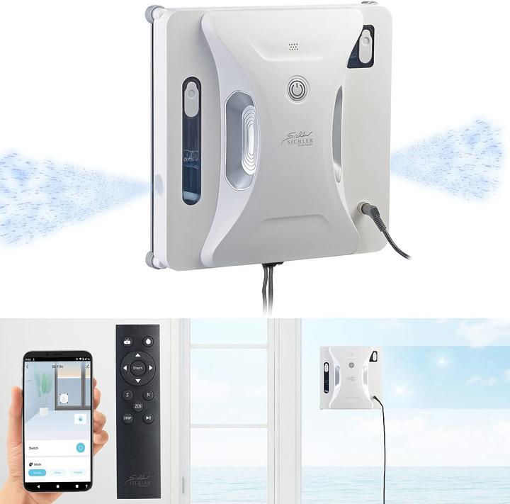 Produktbild Sichler Profi-WLAN-Fensterputzroboter