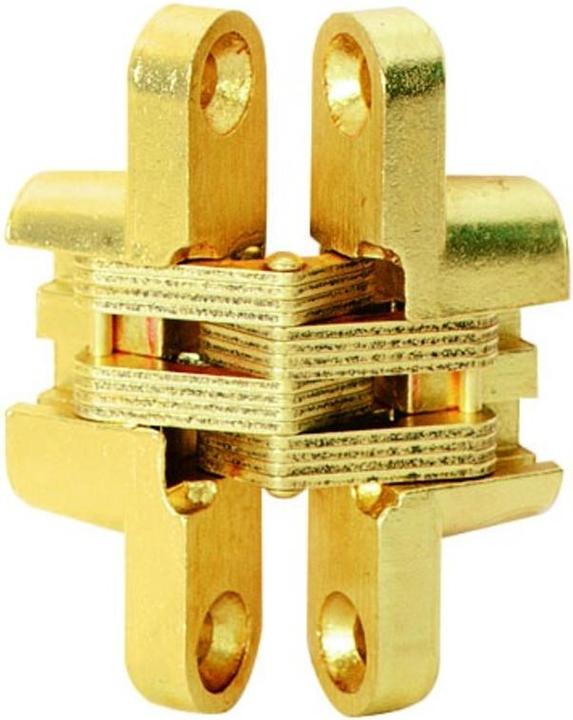 Soss Cerniere per mobili 24mm in ottone gregg