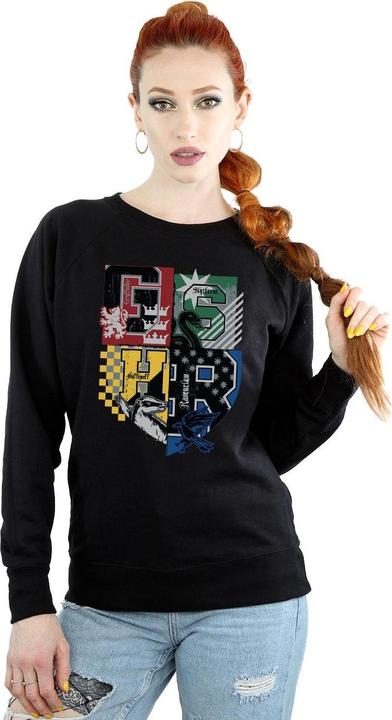 Actual product image Womens/Ladies Hogwarts Varsity Sweatshirt (XXL)