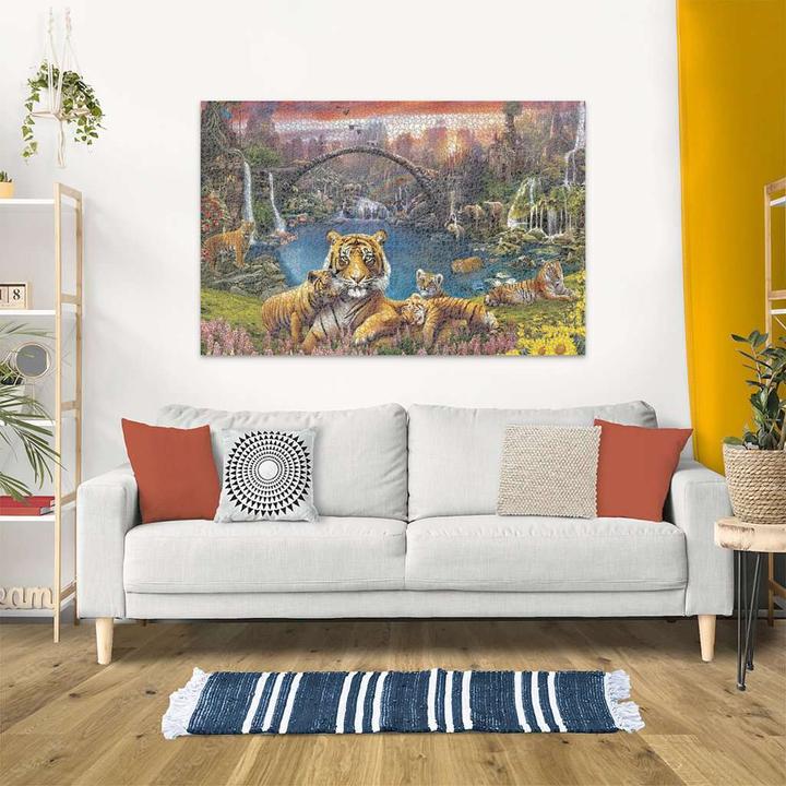 Image du produit Ravensburger Tigre dans un lagon paradisiaque (3000 pièces)