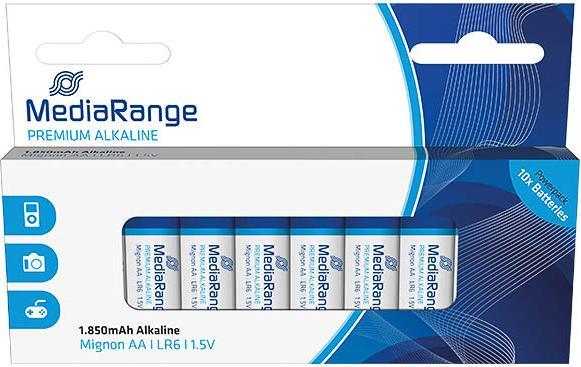 Produktbild MediaRange Premium Alkaline (10 Stk., AA, 1850 mAh)
