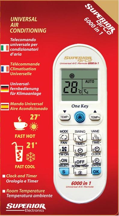 Image du produit Superior AirCo 6000 (Télécommande universelle, Miracast)
