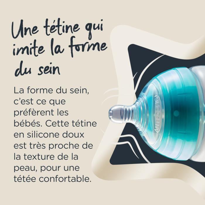 Produktbild Tommee Tippee TOMMEE TIPPE Flasche ADVANCED ANTI-COLIC, 260 ml, 3 Stk., 422746 (260 ml)