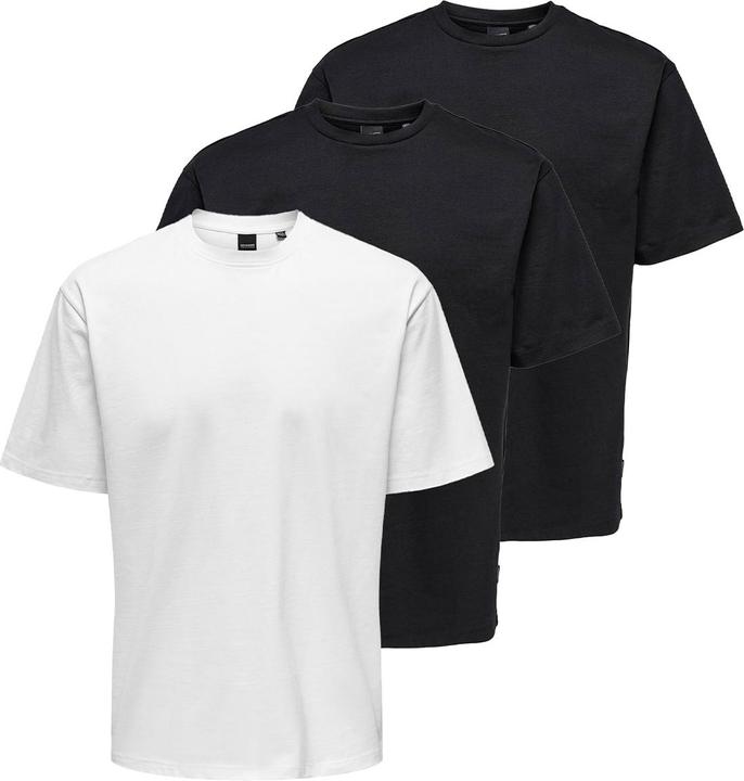 Produktbild Only & Sons 3er Pack Onsfred T-Shirt (XL)