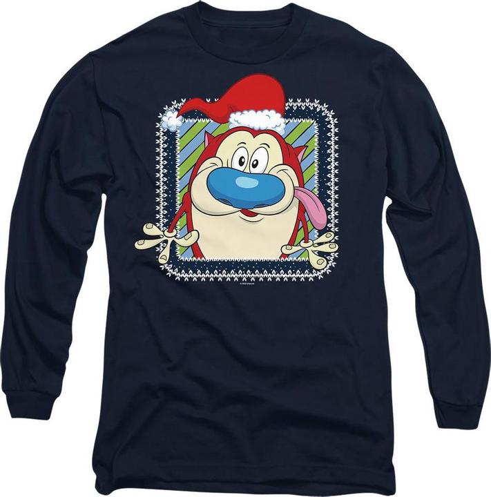 Produktbild Ren & Stimpy Festive TShirt weihnachtliches Design (XL)