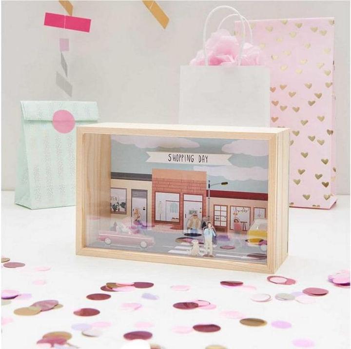 Produktbild Rico Design Mini-Figur Objektkasten 13 x 13 x 8 cm