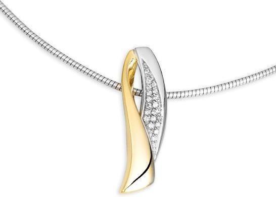 Actual product image Breuning DEPENDANT - BRILL. 0,14 Ct. H/si (750/18 K Gold)