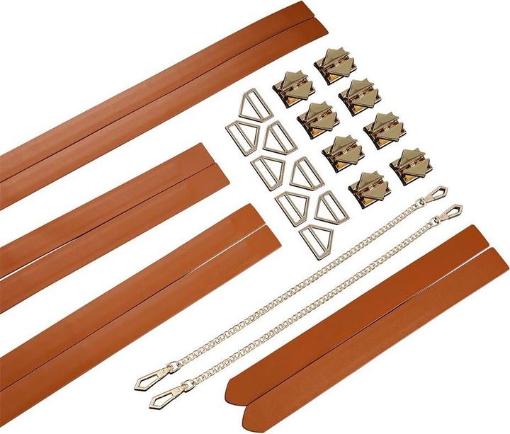 Actual product image Lockink Bondage & Restraint Set - brown