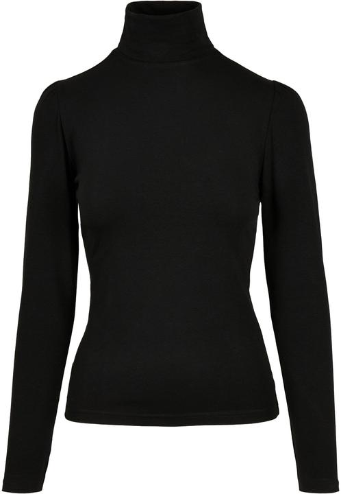 Urban Classics Ladies Puffer Sleeve Turtleneck L/S