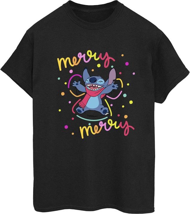 Produktbild Disney Lilo & Stitch Merry Rainbow TShirt (4XL)