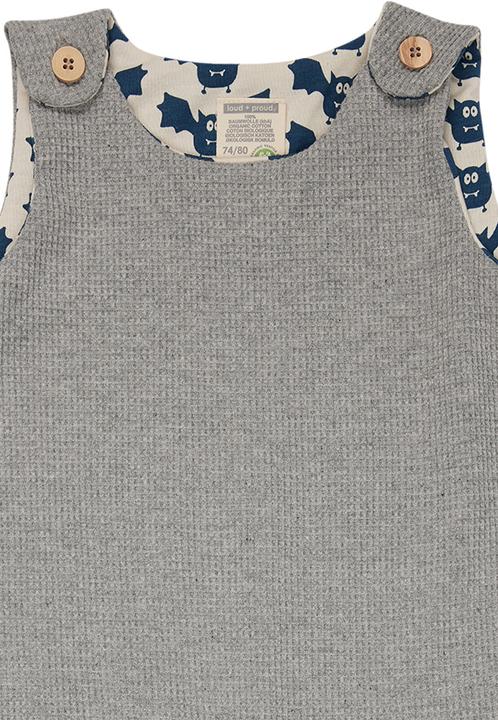 Actual product image loud + proud Romper Waffle (80)