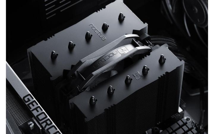 Actual product image Noctua NH-D12L chromax.black (145 mm)