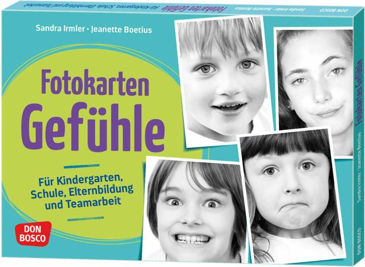 Produktbild Fotokarten Gefühle (Deutsch, Jeanette Boetius, Sandra Irmler, 2016)