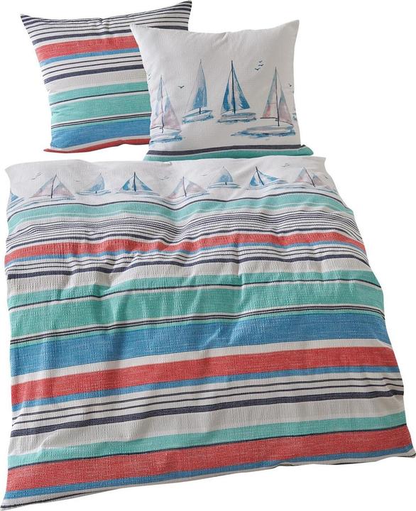 Produktbild Traumschlaf Segelschiff (Bettwäsche Set, 160x210 cm + 65x100 cm)