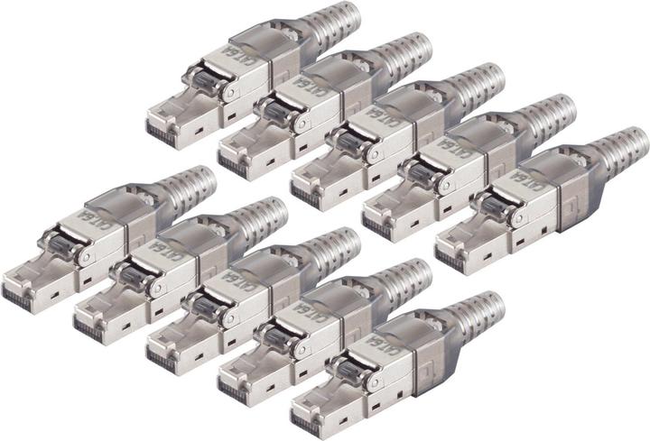 Image du produit Shiverpeaks S/CONN maximum connectivity Connecteur réseau, cat. 6A Tool-less Connecteur RJ45 avec protection (Câble réseau Connecteur)