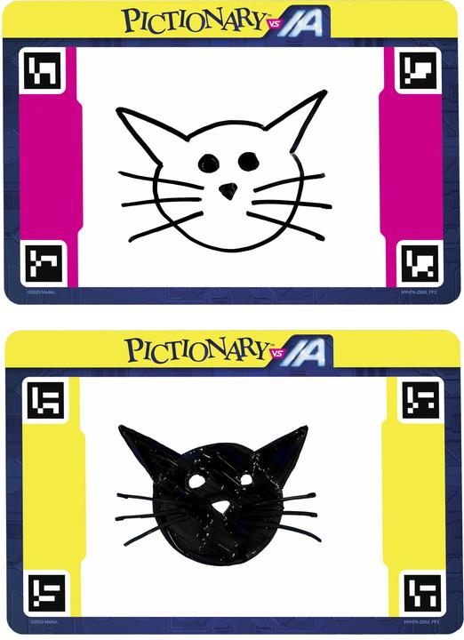 Actual product image Pictionary against AI France (F) (French)
