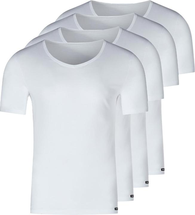Produktbild Skiny 4er Pack Unterhemd / Shirt Kurzarm Unterhemd / Shirt Kurzarm (XL)