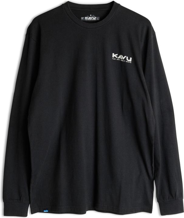 Actual product image Kavu ong seeve t-shirt etch art (L)