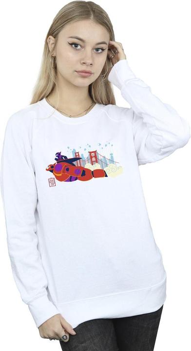 Immagine prodotto Disney Big Hero 6 Baymax Hiro Bridge Felpa Donna (XL)