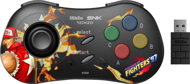 Produktbild 8bitdo NEOGEO Wireless Pad Terry Bogard (Android, Windows)