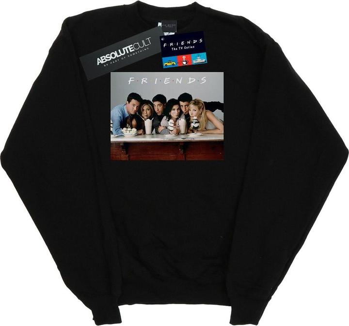 Actual product image Friends Womens/Ladies Group Photo Milkshakes Sweatshirt (L)