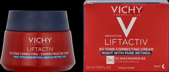Actual product image Vichy Liftactiv B3 Retinol Night Cream (50 ml, Night cream)