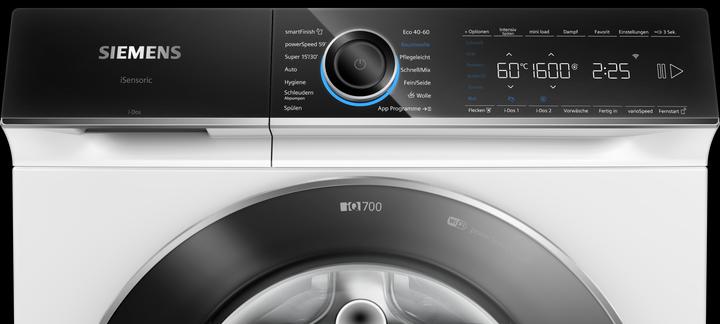 Actual product image Siemens iQ700, WG56B2A41 (10 kg, Left)