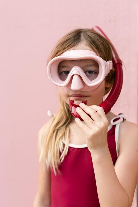 Produktbild Petites Pommes Schnorchelset Betty, Rose/Ruby