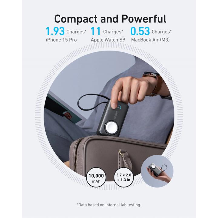 Actual product image Anker MagGo (10000 mAh, 35 W, 35 Wh)