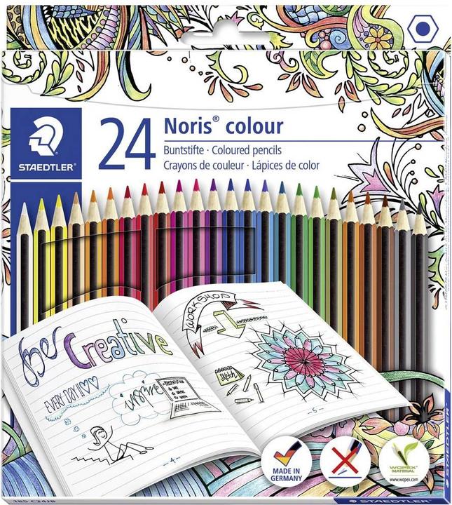 Produktbild Staedtler Noris Colour, Johanna Basford Edition (Mehrfarbig, 24 x)