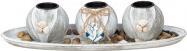 Actual product image IKO Tealight holder set anchor and shells with 3 teali (3 x)