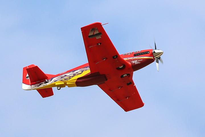 Productafbeelding FMS p-51 dago rood pnp - 110 cm (Warbird)