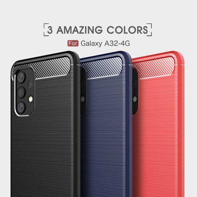 Productafbeelding MU Style Koolstofvezel TPU Softcase-serie (Samsung Galaxy A32)