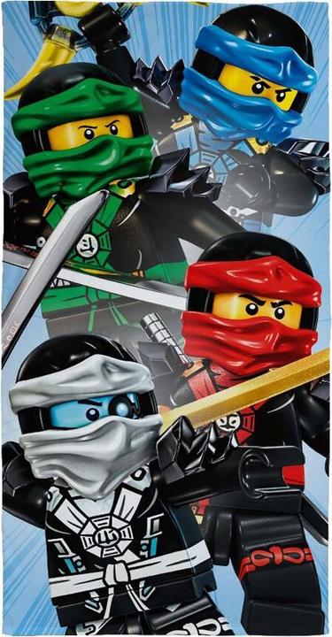 Produktbild Lego Strandtuch Ninjago, 70x140cm (140 x 70 cm)