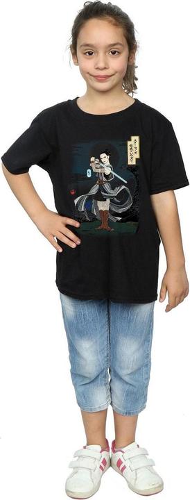 Immagine prodotto Star Wars The Last Jedi Japanese Rey Maglietta Ragazze (128)