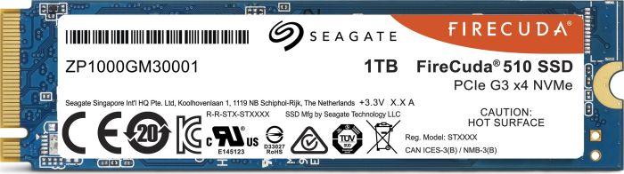 Produktbild Seagate FireCuda 510 (1000 GB, M.2 2280)