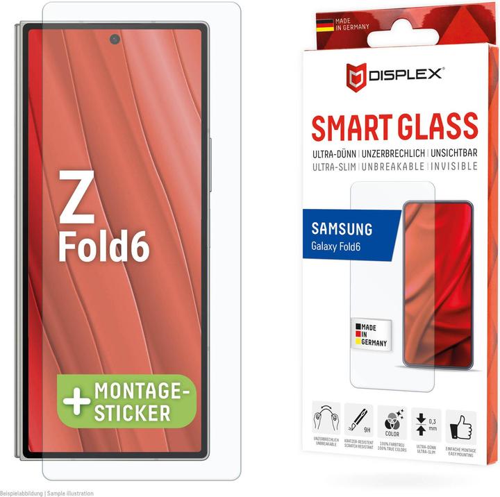 Actual product image Displex Smart Glass 2D (1 Piece, Samsung Galaxy Z Fold6)
