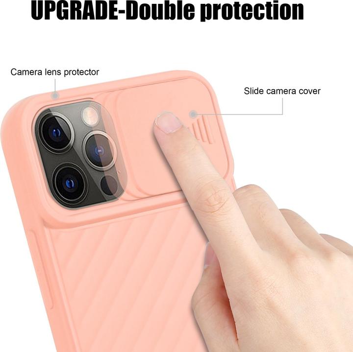 Image du produit Cadorabo Couverture TPU avec protection pour appareil photo (Apple iPhone 12, Realme 12 Pro+)