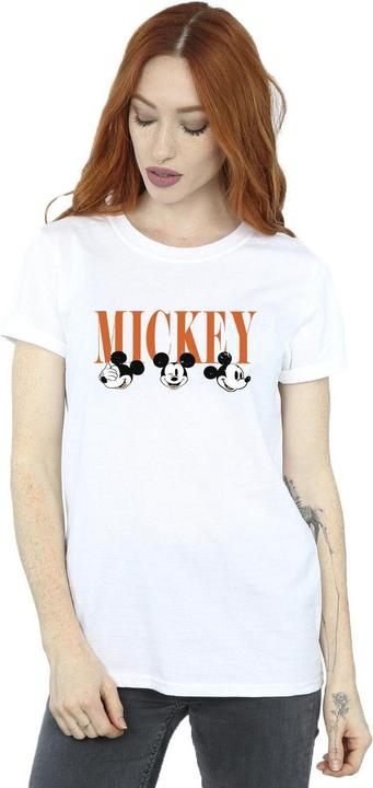 Immagine prodotto Disney Mickey Mouse Faces Maglietta Ampia Donna (XXL)