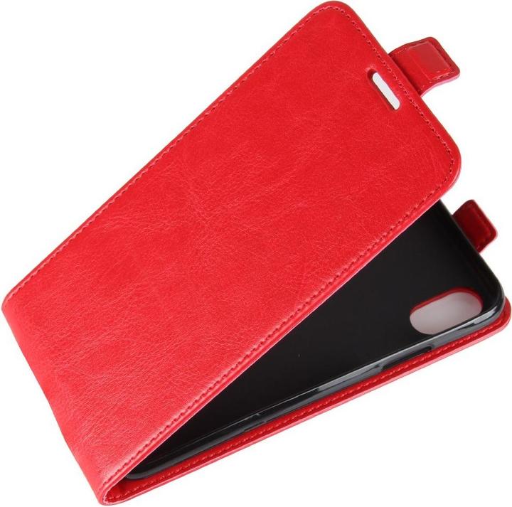 Produktbild Cover-Discount Leder Flip Case mit Fotofach vertikal (Apple iPhone X, Apple iPhone XS)