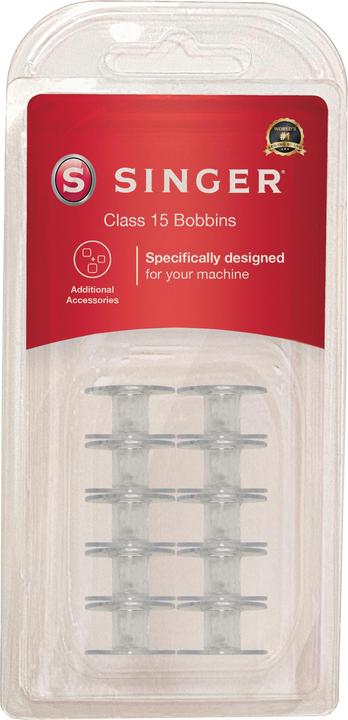 Immagine prodotto Singer Bobine classe 15, confezione da 10